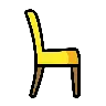 เก้าอี้ Emoji 🪑 image - OpenMoji style