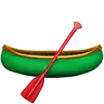 เรือแจว Emoji 🛶 image - Apple style