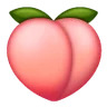 Emoji pesca 🍑 image - Samsung style