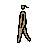 Woman Walking: Medium Skin Tone