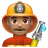 Man Firefighter: Medium Skin Tone
