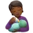 Person Feeding Baby: Medium-Dark Skin Tone