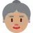 Old Woman: Medium Skin Tone