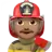 Man Firefighter: Medium Skin Tone