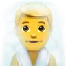 Man In Steamy Room Emoji 🧖‍♂️ image - Apple style