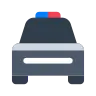 รถตำรวจที่กำลังจะมาถึง Emoji 🚔 image - Tossface style
