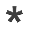 Asterisk * image - Samsung style