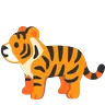 Tigre Emoji 🐅 image - Google Noto Color Animated style