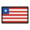 Flag: Liberia Emoji 🇱🇷 image - OpenMoji style