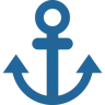 Emoji Ancoră ⚓ image - Twitter / X (Twemoji) style