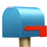 Emoji Mailbox chiusa con bandiera abbassata 📪 image - Apple style