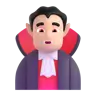 Man Vampire: Light Skin Tone Emoji 🧛🏻‍♂️ image - Microsoft 3D Fluent style