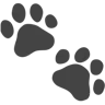 Emoji Stampe della zampa 🐾 image - Apple style
