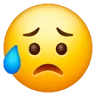 松一口气 Emoji 😥 image - Samsung style