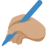 Writing Hand: Medium Skin Tone Emoji ✍🏽 image - Twitter / X (Twemoji) style