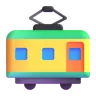 Emoji Carrozza ferroviaria 🚃 image - Microsoft 3D Fluent style