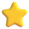 Star Emoji ⭐ image - Microsoft 3D Fluent style