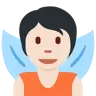 Fairy: Light Skin Tone Emoji 🧚🏻 image - Twitter / X (Twemoji) style