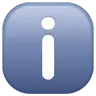 जानकारी का श्रोत Emoji ℹ image - WhatsApp style