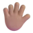 Hand With Fingers Splayed: Medium Skin Tone