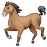Emoji Cavallo 🐎 image - WhatsApp style