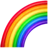 彩虹 Emoji 🌈 image - Apple style