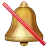 Glocke mit Stornoanschlag Emoji 🔕 image - WhatsApp style