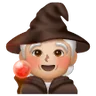 Mage: Medium-Light Skin Tone Emoji 🧙🏼 image - Samsung style