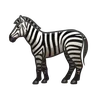 Zebra ใบหน้า Emoji 🦓 image - Telegram style