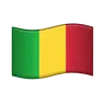 Flag: Mali Emoji 🇲🇱 image - Telegram style