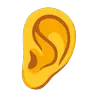Ear Emoji 👂 image - Google Noto Color Animated style