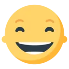 Beaming Face With Smiling Eyes