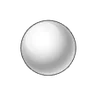 Medium Small White Circle ⚬ image - Samsung style