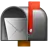Open Mailbox With Raised Flag