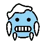 Cold Face Emoji 🥶 image - OpenMoji style