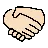 Handshake: Light Skin Tone