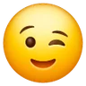 Winking Face Emoji 😉 image - Samsung style