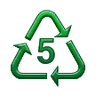 Recycling Symbol for Type-5 Plastics ♷ image - Samsung style