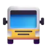 Ankommender Bus Emoji 🚍 image - Microsoft 3D Fluent style