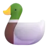 เป็ด Emoji 🦆 image - Microsoft 3D Fluent style