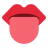 Tongue Emoji 👅 image - Tossface style