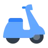 Emoji Scooter 🛵 image - Tossface style