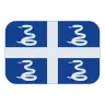 Flag: Martinique Emoji 🇲🇶 image - Tossface style