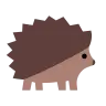 Emoji Riccio 🦔 image - Tossface style