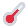 Thermometer Emoji 🌡 image - Tossface style