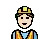 Man Construction Worker: Light Skin Tone