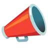 Emoji Megafono incoraggiante 📣 image - Google Noto Color style