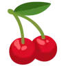 Cherries Emoji 🍒 image - Google Noto Color style
