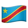 Flag: Congo - Kinshasa Emoji 🇨🇩 image - Apple style