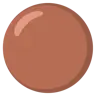 Emoji Cercul maroniu mare 🟤 image - Google Noto Color style
